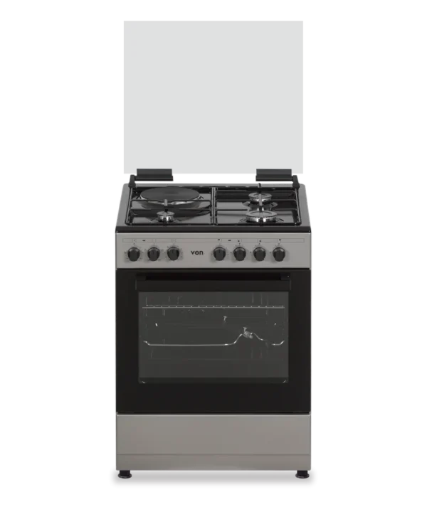 VON Cooker 3 Gas + 1 Electric – VAC6SV31UY Grey