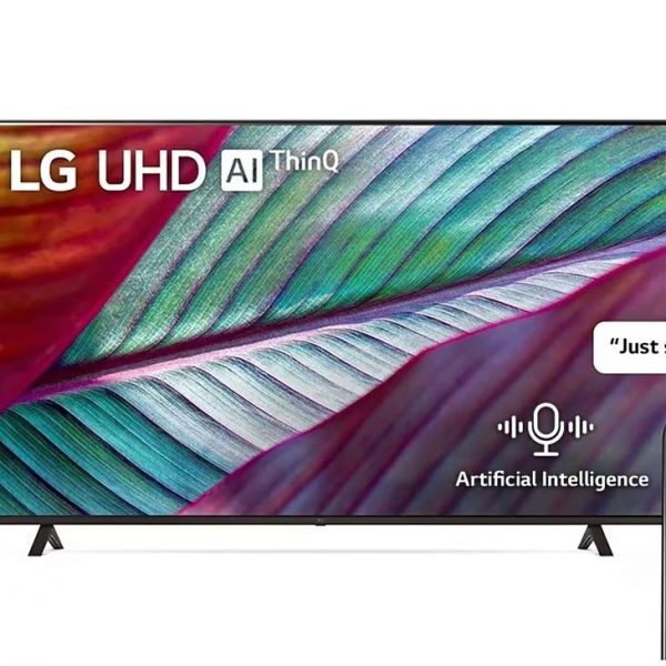 LG UHD 4K TV 2023| 55 Inch | UR78 series| WebOS | Smart AI ThinQ | Magic Remote | 3 side cinema | HDR10|HLG| AI Sound (5.1ch)| 2 Pole stand