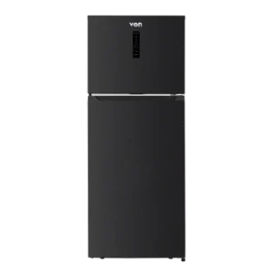 Von VRT-420NVAK Double Door Inverter Fridge 415L - Dark Inox