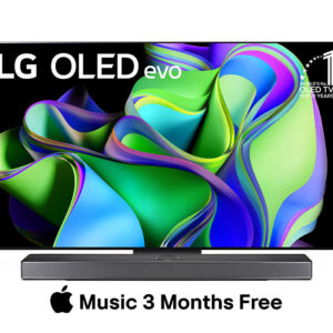 LG OLED evo C3 55 inch 4K Smart TV 2023